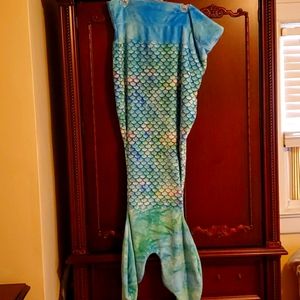 Mermaid tale blanket sack- so soft and comfortable